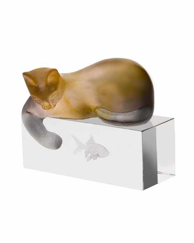 Amber/Gray Cat